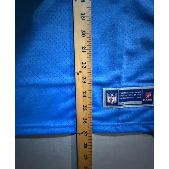 San Diego Chargers NFL Pro Line Jersey Womens Medium Blue Blank Short Sleeve. - Picture 12 of 12